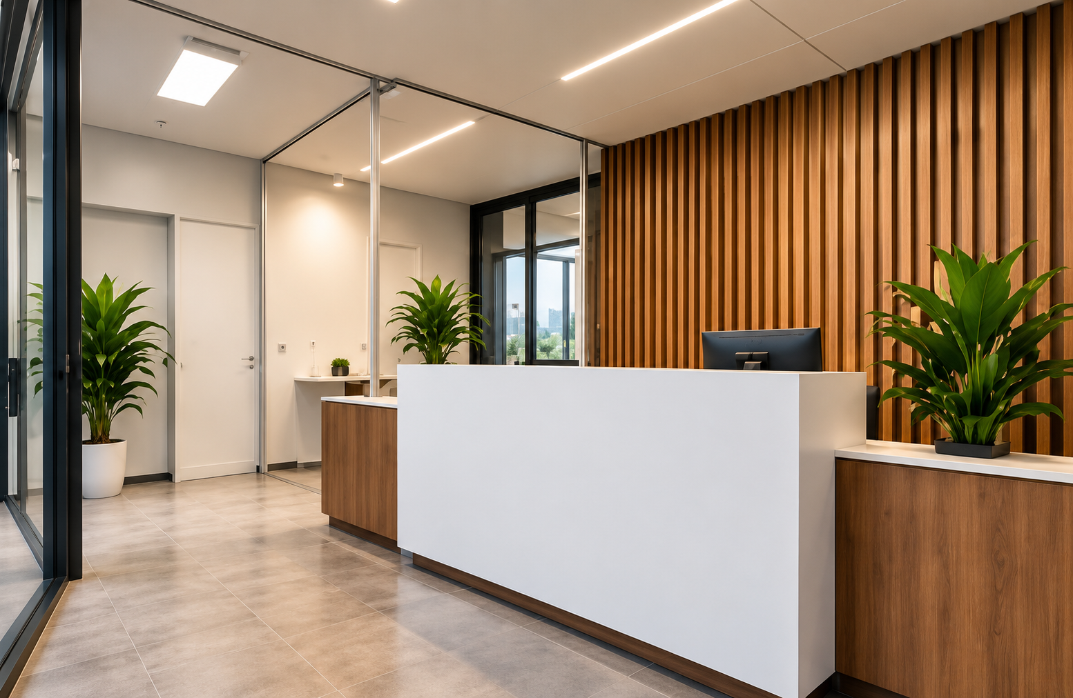 Espacio operativo de Keyponents para uso administrativo modular