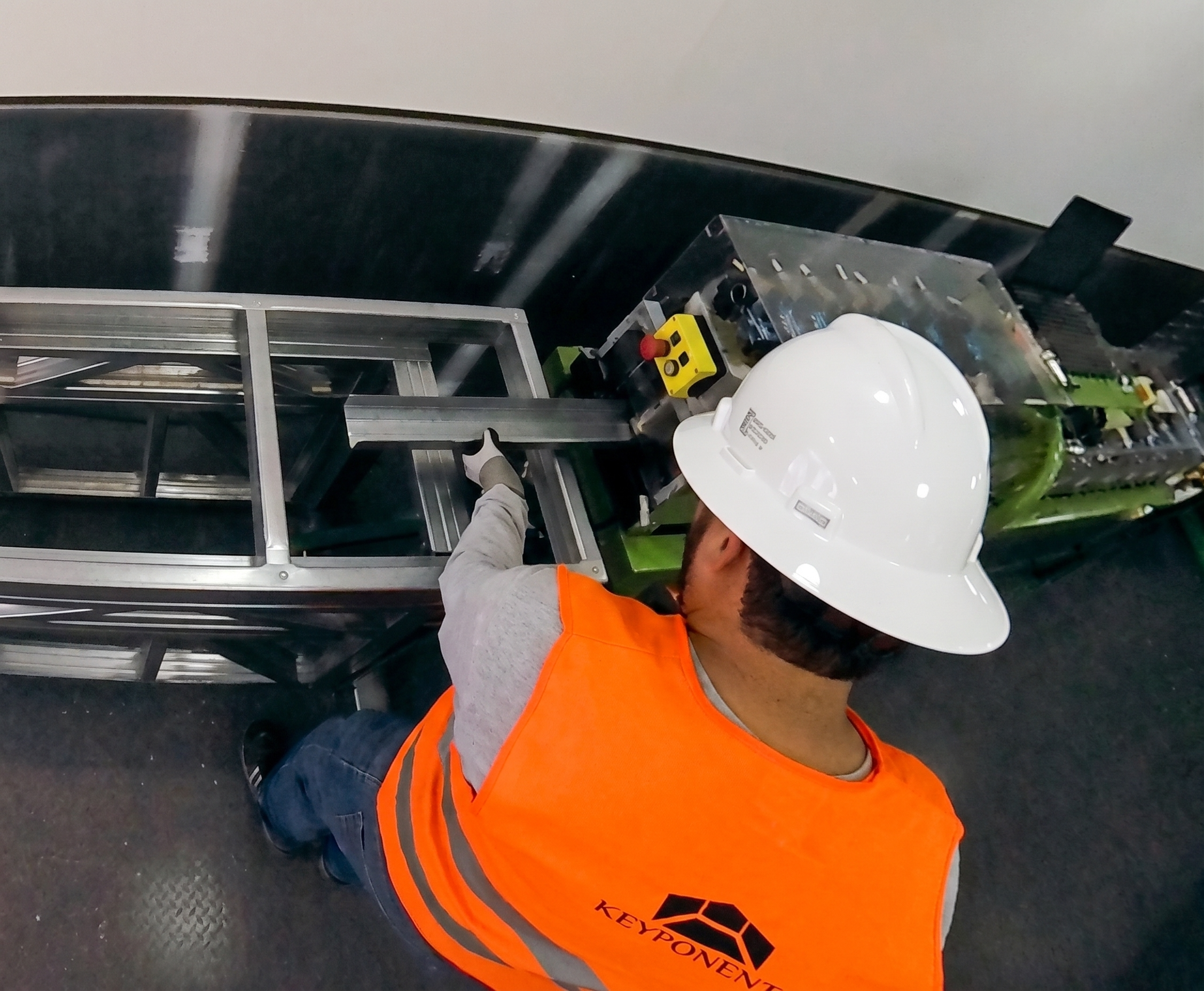 Manufactured construction package prepared for delivery